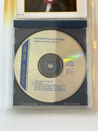 Horowitz spielt Skrjabin - von Vladimir Horowitz - CD - Neu versiegelte Blisterpackung - Bild 4 von 6