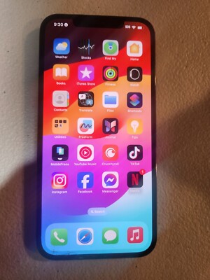 TIKTOK! iPhone 12 pro max 128 GB - Silver (T-Mobile) -WITH TIKTOK!
