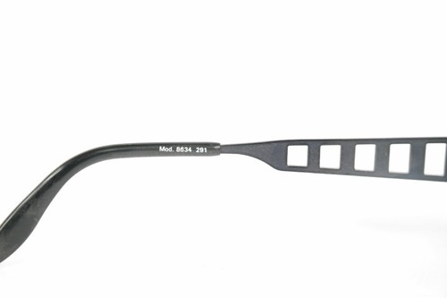 Vintage Metzler 8634 291 56 15 Black Oval Sunglasses NOS - Picture 5 of 6