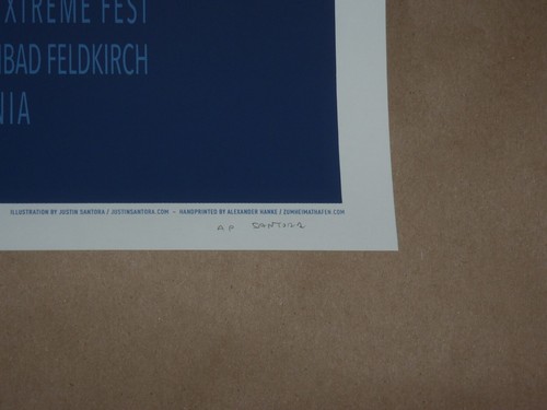 Propagandhi poster gig art print Victory Lap Tour 2019 signed Justin Santora - Picture 2 of 5
