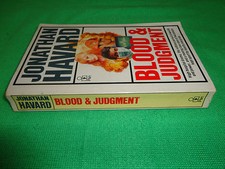 BLOOD & JUDGMENT  BY  JONATHAN HAVARD (SMALL PB BOOK)#