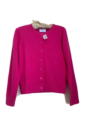 Girl's Old Navy Uniform Button-Front Crew-Neck Cardigan Size XL