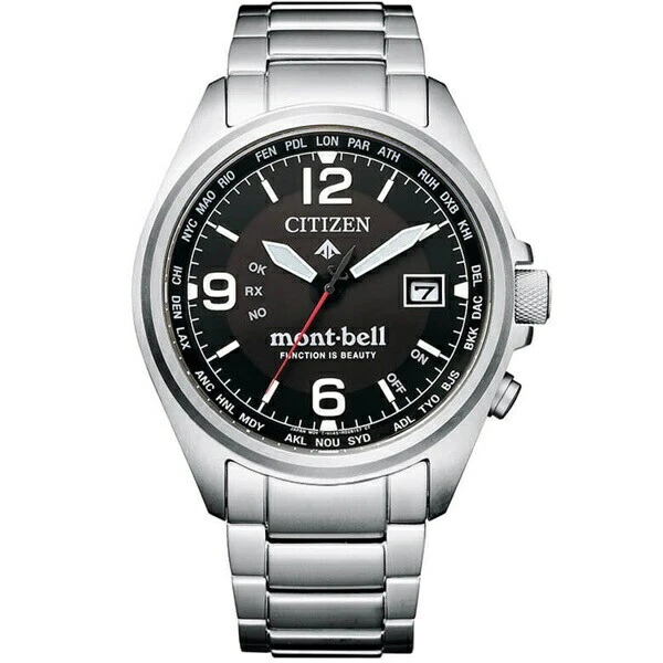 CITIZEN CB0171-97E Black Eco-Drive PROMASTER x mont-bell