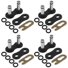 530 Chain Master Link with O Ring For Motorcycle Bike ATV Connecting Link Black