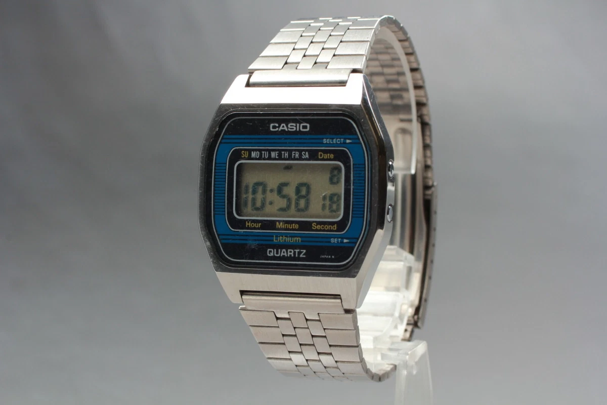 Exc 5 Vintage Casio Digital quartz 155 B815 from Japan 559 eBay