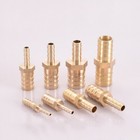 Brass Straight Reducer Hose Joiner Barbed Connector Air Fuel Water Pipe Gas Tubi