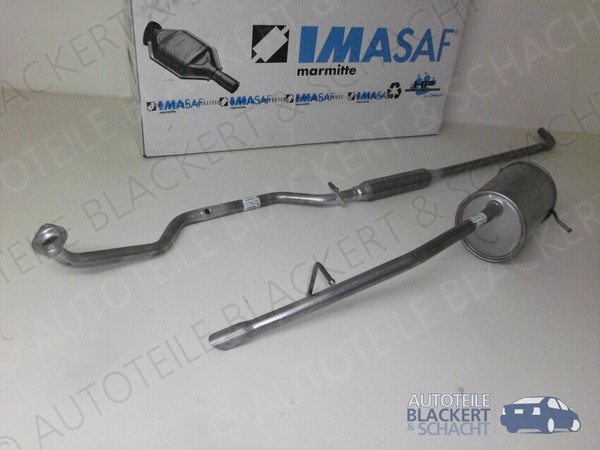 Imasaf Auspuffset Ab Kat für Daihatsu Sirion 2 1.3 64KW (M3) 2005- | MSD + ESD-image