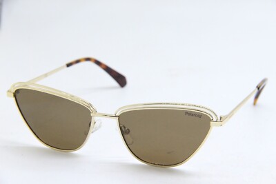NEW POLAROID PLD 4102/S 01QSP GOLD HAVANA AUTHENTIC SUNGLASSES 56-16