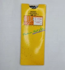 Vintage New Gitano Colorfits Knee Highs Pinstripe Ebony Shadow