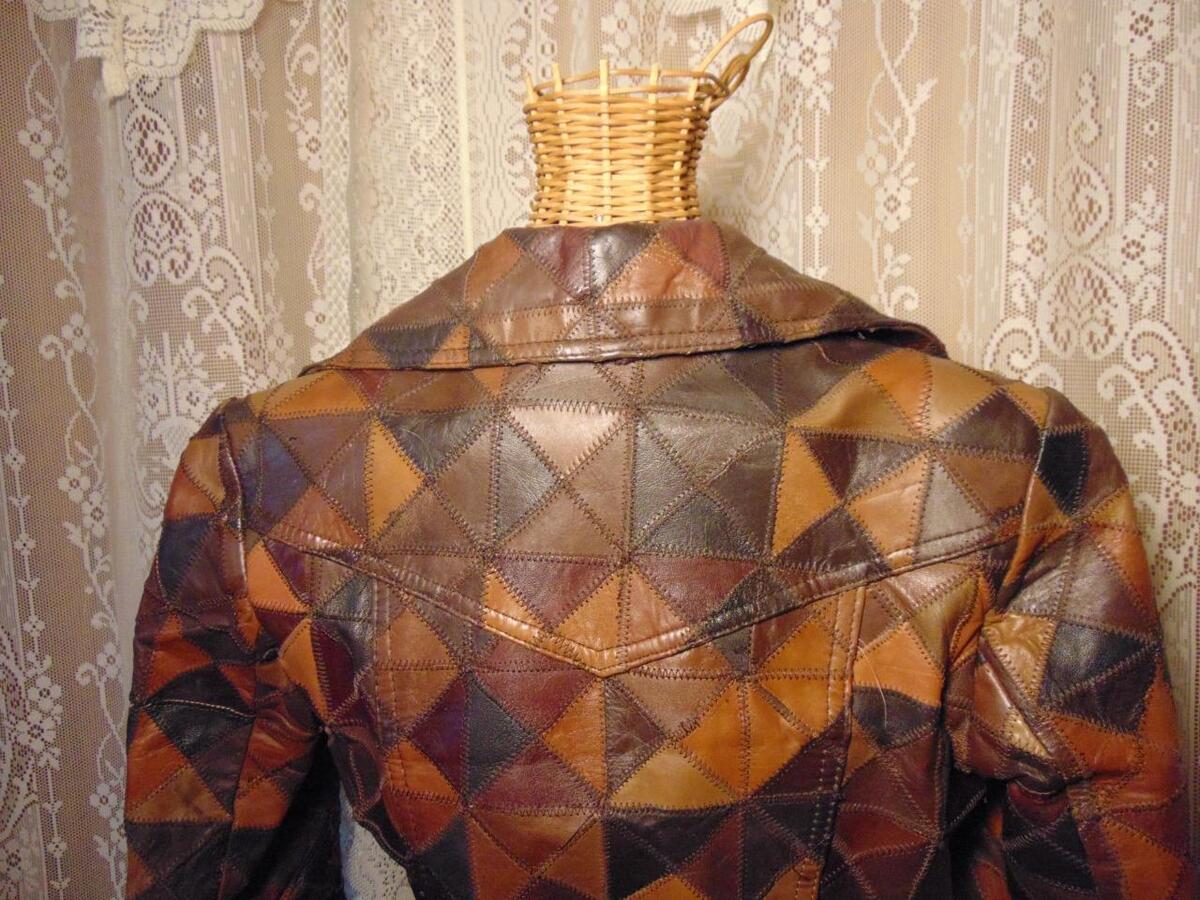 VTG 70s Split End LTD Leather Patchwork Belted Coat SM | eBay VTG 70s Split End LTD Leather Patchwork Belted Coat SM | eBay