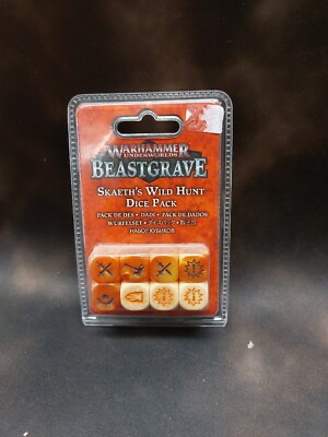 SKAETH'S WILD HUNT Würfel Warhammer Underworlds BEASTGRAVE Brandneu in OVP & VERSIEGELT 