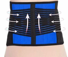 Westlake HB Pharma Back Support Brace Belt with Dual Adjustable Strap (L/XL)