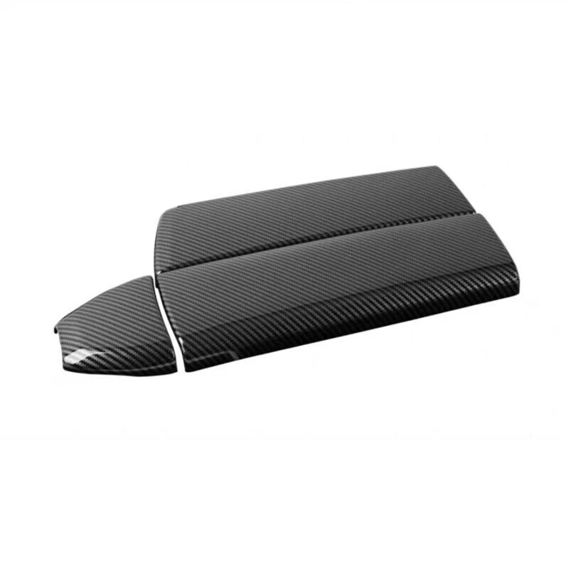 For Benz GL ML 2012-2015 ABS Carbon fiber Console Armrest Box Panel Cover 3PCS - Imagem 2 de 4