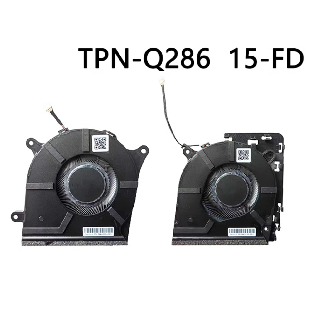 Laptop Cooler Fan FOR HP TPN-Q286 15-FD N44110-001 N44109-001CPU