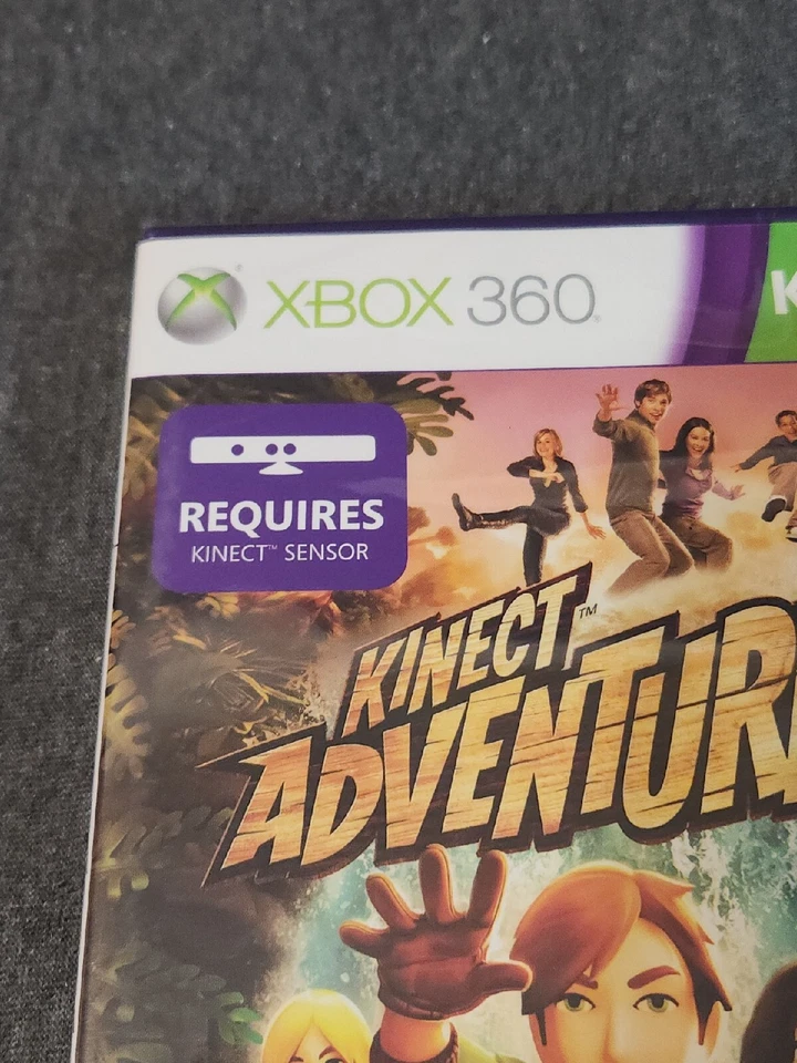 Kinect Adventures (Microsoft Xbox 360, 2010) New Sealed - Image 2 of 4