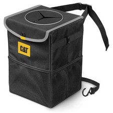 Cat Premium Car Trash Can Leak Proof Storage Organizer For Vehicles 2 Gallon