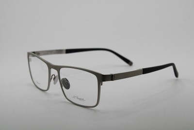 NEW S.T. DUPONT PARIS DP-G204 C3 K7 TITANIUM GREY AUTHENTIC EYEGLASSES 53-18