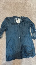 Tommy Bahama Women’s Costal Chambray Boyfriend Shirt In Size Medium, Brand New!