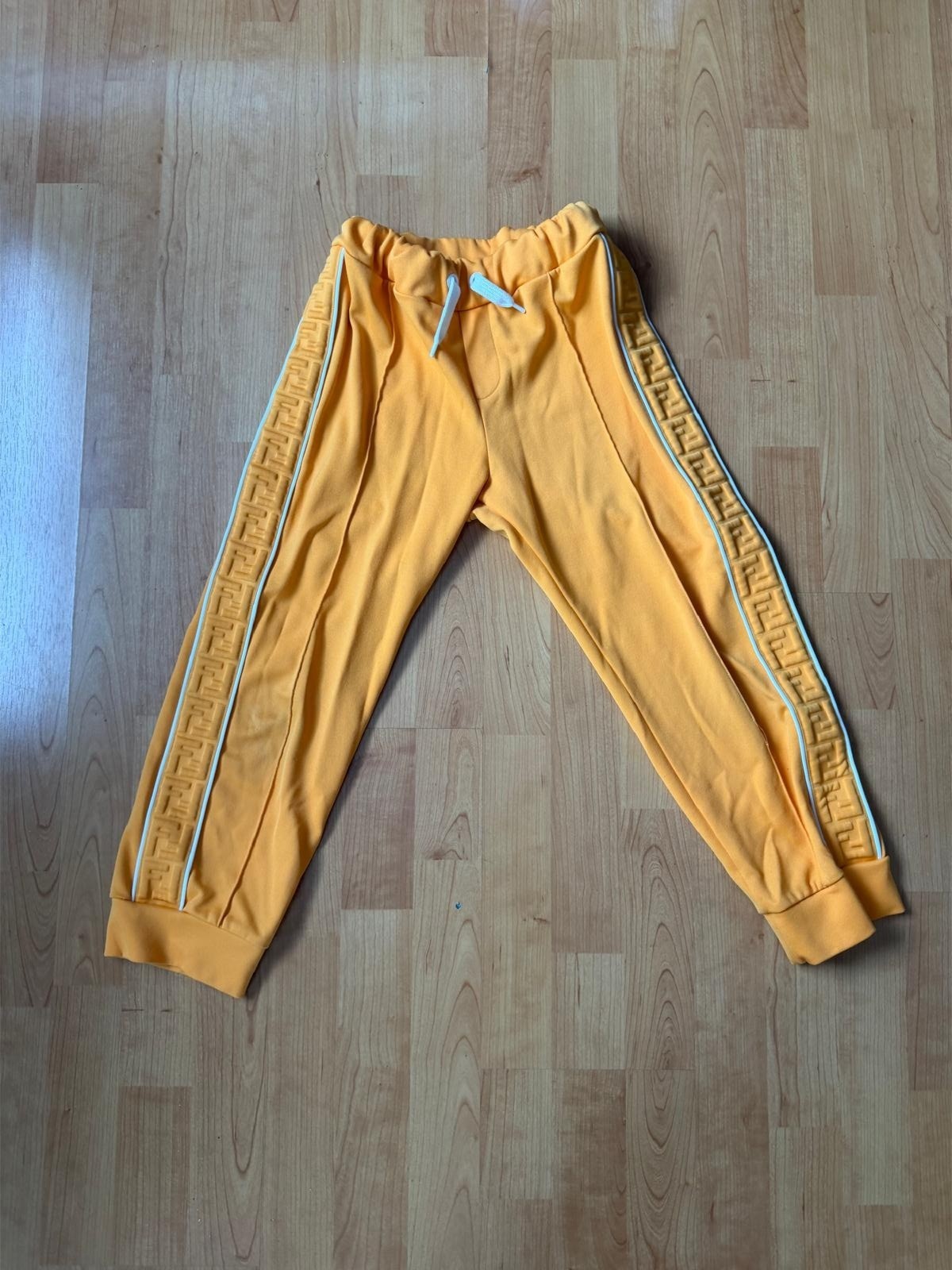 Fendi Kids Jogger Pants Orange FF Logo – Size 8A – Pre-Owned  Authentic Fendi Ki