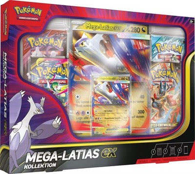 Pokemon Mega-Latias ex Kollektion - DEUTSCH - NEU & OVP!