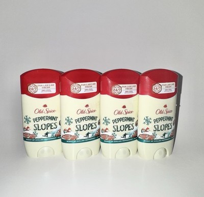 4X Old Spice Peppermint Slopes Men s Deodorant Stick