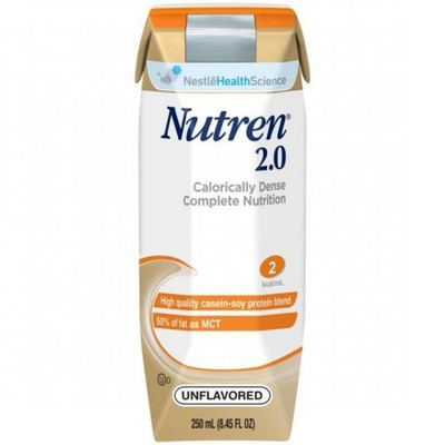 Nutren 2.0 Unflavored 8.45 Oz. Carton Ready to Use Adult 1 Ct 798716162302