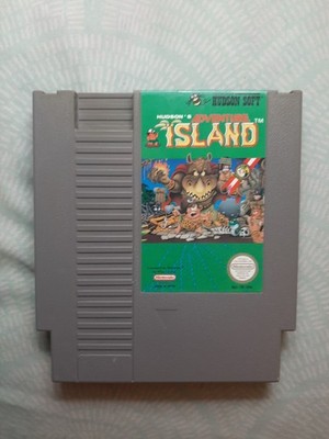 Hudson's ADVENTURE ISLAND for Nintendo NES - Lovely label - Working great!
