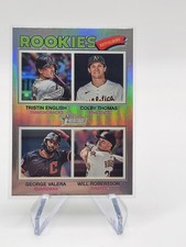2026 Topps Heritage Rookies Outfielders Silver Chrome Refractor #379