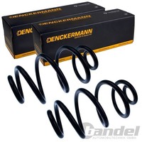 2X Denckermann Fahrwerksfedern Hinten Passend FüR Renault Clio Modus