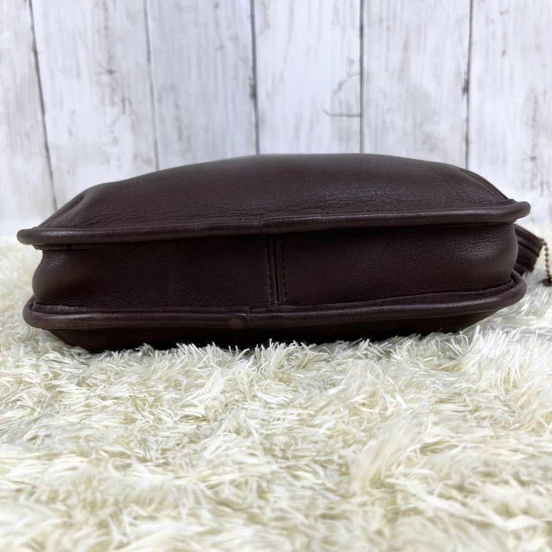OLD COACH Ergo 9020 Zip Hobo Shoulder Bag Brown Vintage