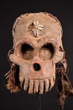 An Authentic African Bakongo Voodoo Mask DR Congo Africa Afrika Afrique 1620