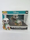 Funko Pop Rides Disney Jack Skellington in Snowmobile #104 Vinyl Figure
