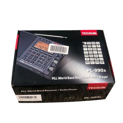 Radio de onda corta TECSUN PL-990x BCL FM/MW/SW/LW/CW/SSB/PLL NUEVO - Imagen 1 de 2