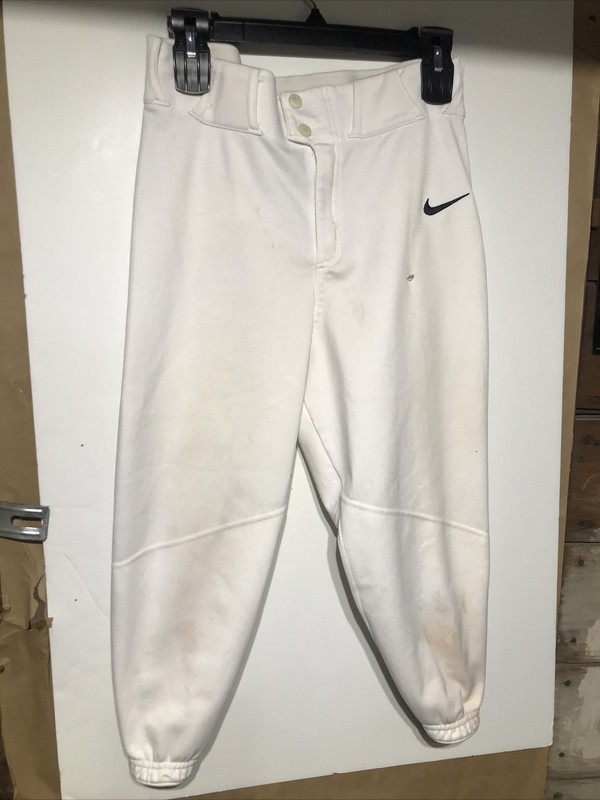 Nike Baseball Pants Size Small White FUC!!! Adults Teens