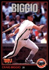 Craig Biggio 1993 Triple Play #100 Astros MLB READ FREE SHIPPING AutographDen