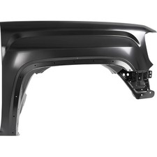 New Steel Black Fender For Gmc Sierra 1500 2014-2019 Right Passenger 84214216