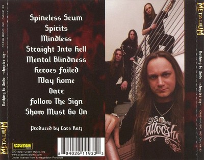 METALIUM - NOTHING TO UNDO, CHAPTER SIX NEW CD