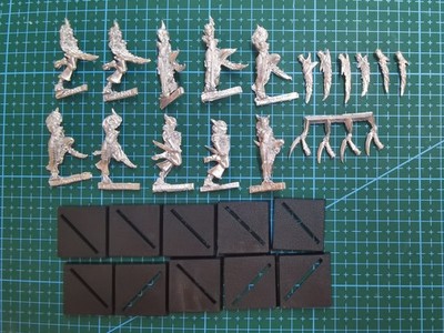 Uncolored model Daemonettes (Classic) (metal) WOW