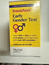 Myriad Sneak Peek Early Gender Test 99 Accurate Learn gender At 6 Weeks 09/2026