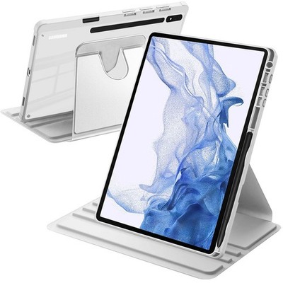 Rotating Case Compatible with Samsung Galaxy Tab S7 FE 2021/S8 Plus 2022/S7...
