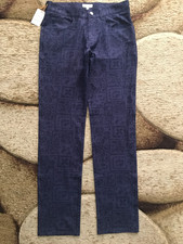 Peter Millar Crown Sport Performance Golf Pants Mens Size 30x32 Paisley Blue NWT