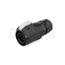 9 Pin Male Quick Connect Waterproof In-Line Power Connector