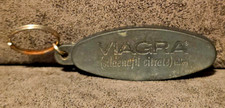 Vintage Viagra Light Up Keychain Compartment Holder Pharmaceutical Promo Pfizer