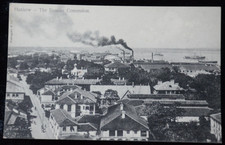 66760 Old PC Hong Kong China Town 1909 Postcard Hankow The Russian Concession