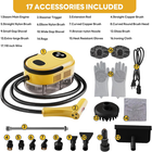 Fast Heating Handheld Steam Cleaner - 15-in-1 High Pressure for Home & Car