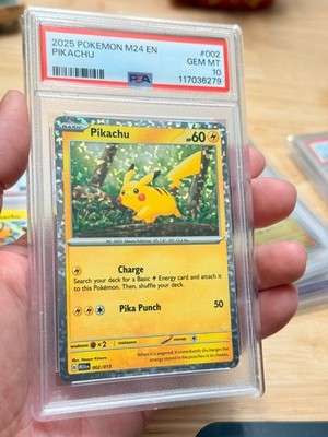 2025 ピカチュウ McDonald's GEM MT 10 PSA10 PSA 10 Pikachu 020/M-P McDonald's Promo 2025 Pokemon Card Japanese