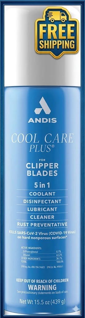Andis Cool Care Plus 15.5 Oz Spray For Clipper Blades Free Shipping in USA
