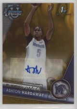 2023 Bowman U Chrome Prospect Gold Lava Refractor 38/50 Ashton Hardaway Auto 9cf