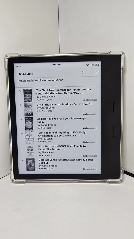 Amazon Kindle Oasis (10th Generation) 7" 8GB, Wi-Fi Waterproof excellent ✅ - Image 3 of 4