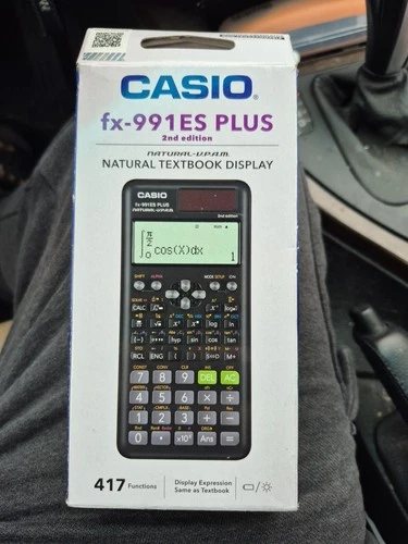 Casio FX-991ES Plus-2nd Edition Scientific Calculator, Black